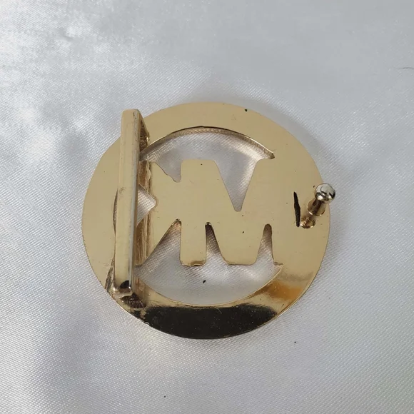 Vintage Michael Kors Brass Belt Buckle - Picture 2 of 4